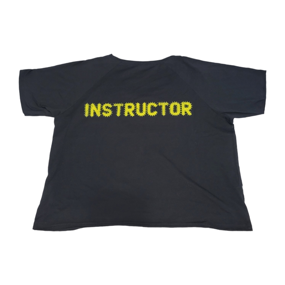 Instructor Raglan Crop Top - Picture 2 of 2